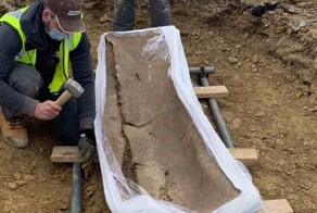 Раскопки ведут тайно: в Йоркшире нашли свинцовый гроб жившей 1600 лет назад знатной дамы