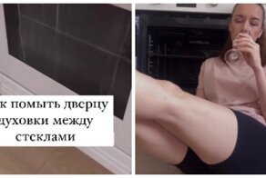 Видео дня: как помыть дверцу духовки между стеклами внутри