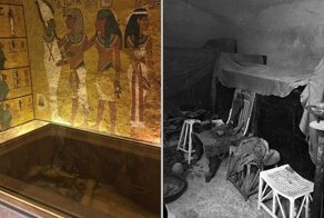 Деревня Дейр-эль-Медина, где жили строители египетских гробниц