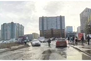 Невезучий велосипедист в Санкт-Петербурге