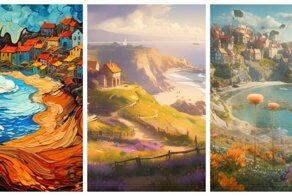 Они этого не создавали: картины нейросети, сгенерированные в стилях известных художников