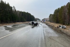 Авария дня. Лобовое ДТП в Свердловской области