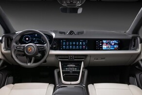 Интерьер нового Porsche Cayenne показали до официальной премьеры