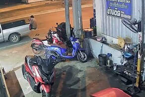 Как ветром сдуло. ДТП из Таиланда