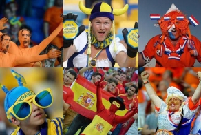 Горячие фанаты Евро-2012 (50 фото)