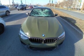 Водитель BMW проскочил на красный и сбил велосипедиста в Тольятти