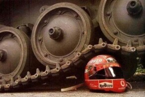 Шлем Шумахера держит танк! Из чего же он сделан?