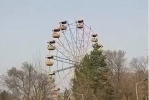 Эпичное видео демонтажа колеса обозрения из Приморья