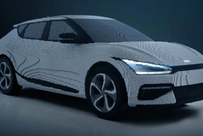 Полноразмерную копию Kia EV6 собрали из кубиков LEGO
