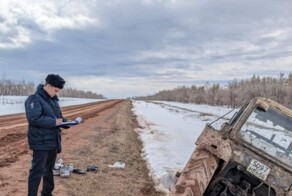 В Оренбургской области поймали самого неудачливого угонщика