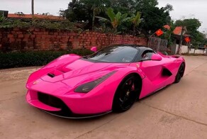 Вьетнамцы превратили Toyota в суперкар Ferrari La Ferrari