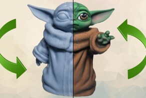 Фигурка Грогу (мини Йода) или как нарисовать сову