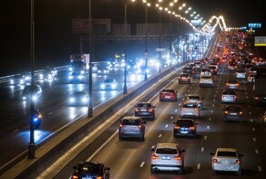 И снова МКАД. ДТП со стоящим транспортом