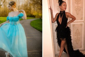 19 безумно крутых платьев для выпускного вечера, которые старшеклассницы сшили сами
