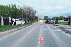 Авария дня. Серьёзная авария с участием двух автомобилей LADA