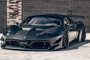 «Злой» карбоновый кузов для Ferrari 458 от японского ателье
