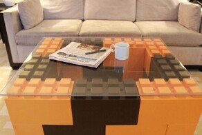 Конструктор для взрослых: мебель из гигантских кирпичиков типа LEGO