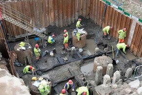 В Лондоне нашли Риверсайдскую стену, построенную 2000 лет назад