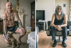 Голландские фотографы создали проект, который отвечает на вопрос: «Как будут выглядеть ваши тату в старости?»