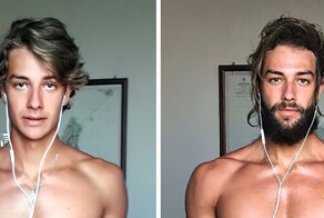 Как борода меняет мужчин: 25 фотографий до и после