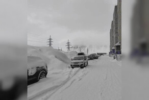 Середина мая в Норильске выглядит так