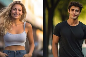 Как выглядят идеальные мужчина и женщина по мнению нейросетей