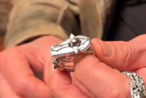 Кольцо для любителей чая с сахаром