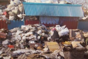 Жительница Омской области устроила на своём участке свалку, которую видно со спутника