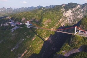 Китай с высоты или как выглядит самая впечатляющая дорога Поднебесной