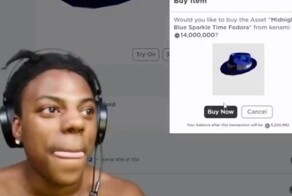 Стример случайно потратил миллионы рублей на покупку синей шляпы в игре