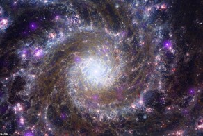 Истинные цвета Вселенной: NASA объединило снимки с космических телескопов «Джеймс Уэбб» и «Чандра»