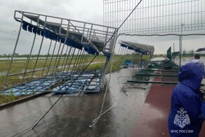 В Ростове-на-Дону обрушились спортивные трибуны со зрителями. Есть погибшие и пострадавшие