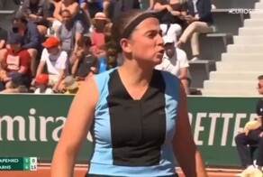 Великий и могучий латышский язык в исполнении теннисистки Елены Остапенко