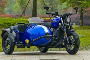 CJ ADEPT 700 - китайский аналог мотоцикла "Урал" едет в Россию