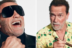 75-летний Арнольд Шварценеггер снялся для Interview Magazine и дал интервью актёру Дэнни Девито