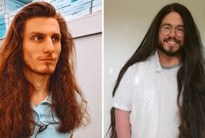 Фото мужчин, которые решились отрастить длинные волосы и ни разу не пожалели об этом