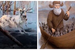 Дед Мазай жив. В якутской тайге пенсионер спасает зайцев от паводка