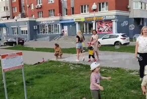 В Чебоксарах умелец смастерил генератор мыльных пузырей для детишек