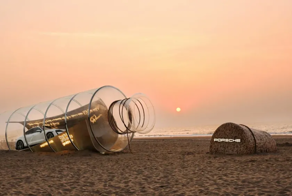 Porsche создала три арт-объекта в Китае