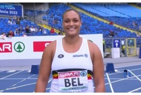 Чемпионка по толканию ядра была вынуждена пробежаться