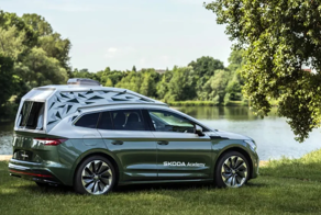 Электрическую Skoda Enyaq превратили в компактный дом на колёсах