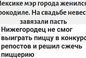 Заголовки из СМИ, которые покруче самих новостей