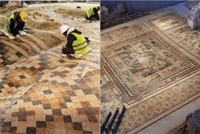 Где можно увидеть самую большую в мире мозаику, которую легко спутать с ковром