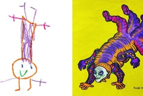 Группа художников превратила наивные детские рисунки в милых монстриков