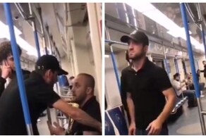 Пассажир московского метро заступился за девушку, к которой приставали два мигранта