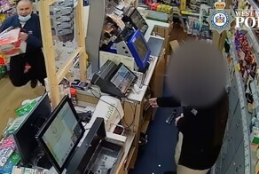 Герой-одиночка прогнал грабителей с самурайскими мечами, бросив в них ящик пива