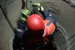 Спасатели вытащили кота из 8-метрового колодца