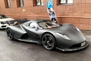 Первые фотографии российского спорткара Rossa