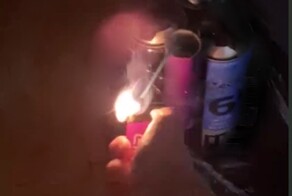 В Москве подростки попытались взорвать блогера с помощью монтажной пены и петарды