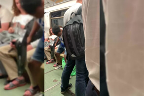 В московском метро мигранты устроили побоище и не хотели успокаиваться, мешая другим пассажирам